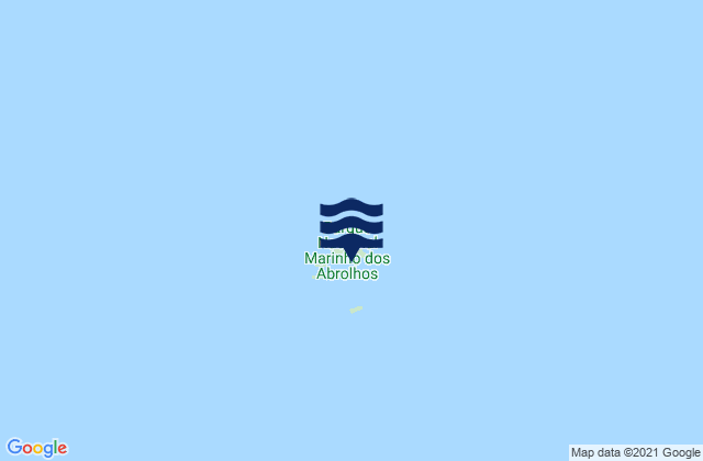 Karte der Gezeiten Abrolhos Anchorage, Brazil