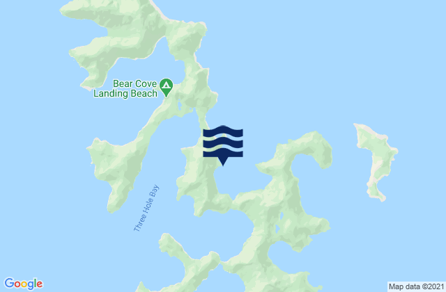 Karte der Gezeiten Agnes Cove (Aialik Peninsula), United States