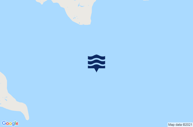 Karte der Gezeiten Agvik Island, Canada