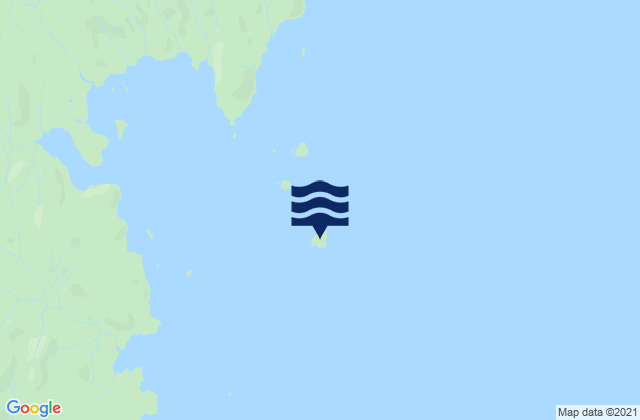 Karte der Gezeiten Amelius Island, United States