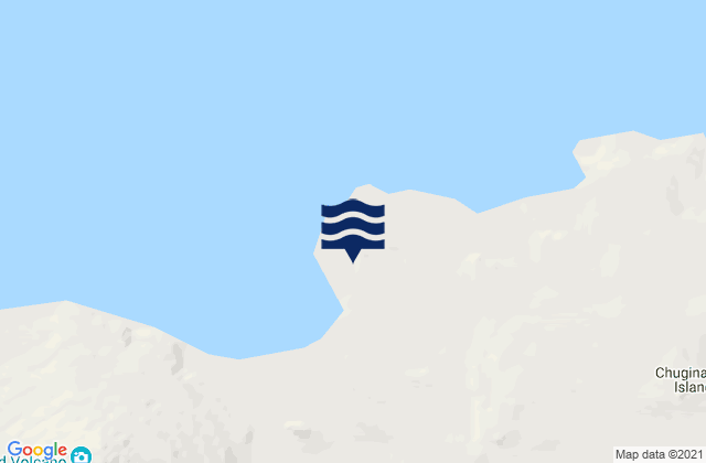 Karte der Gezeiten Applegate Cove (Chuginadak Island), United States