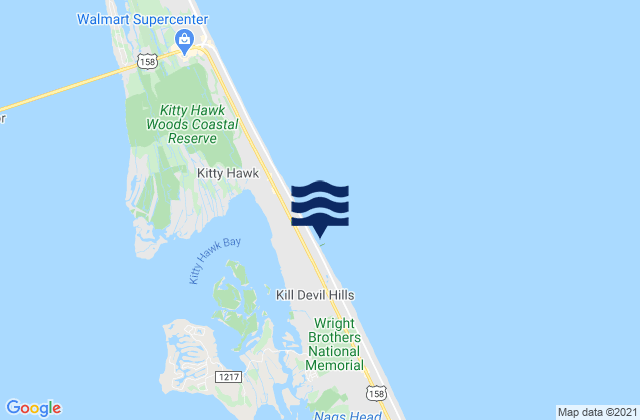 Karte der Gezeiten Avalon Pier, United States