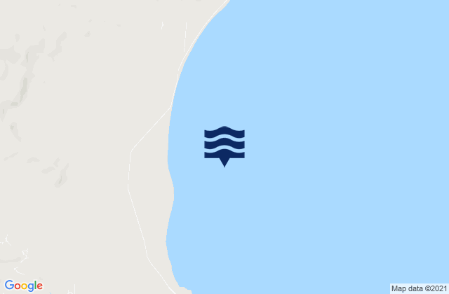 Karte der Gezeiten Bahía Solano, Argentina