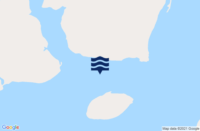 Karte der Gezeiten Baillie Island, United States