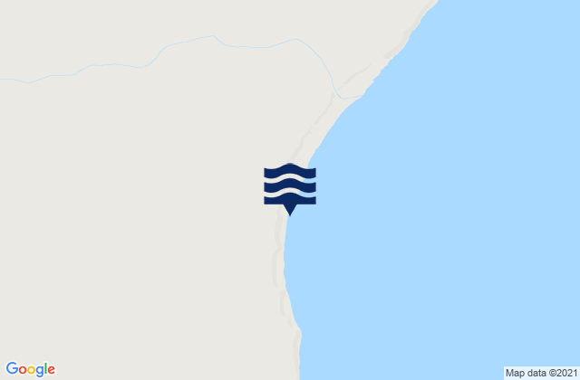 Karte der Gezeiten Bandarbeyla, Somalia