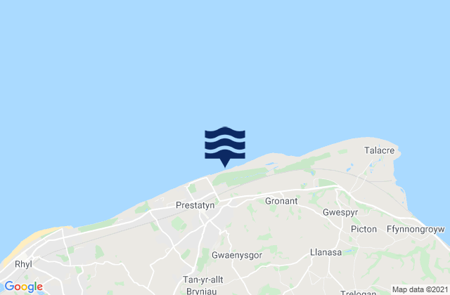 Karte der Gezeiten Barkby Beach, United Kingdom