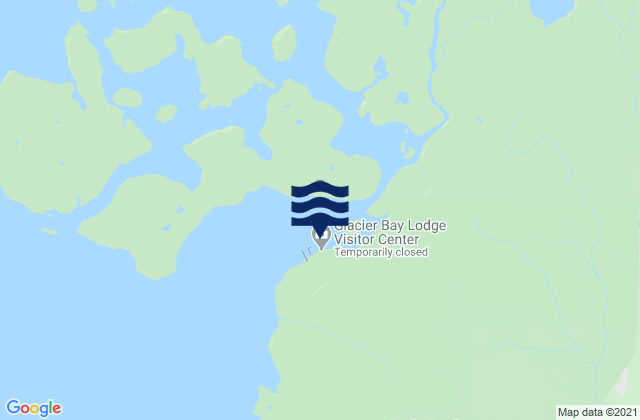 Karte der Gezeiten Bartlett Cove, United States