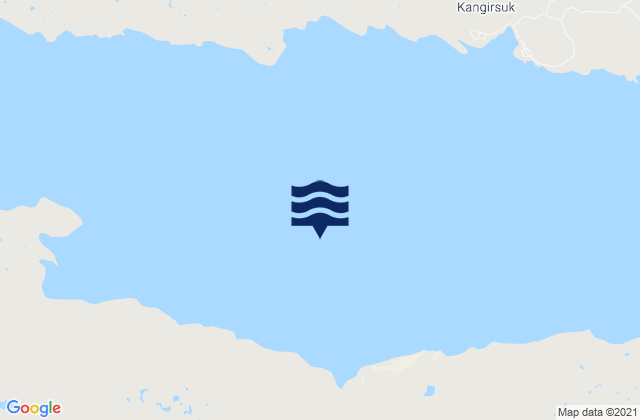 Karte der Gezeiten Basking Island, Canada