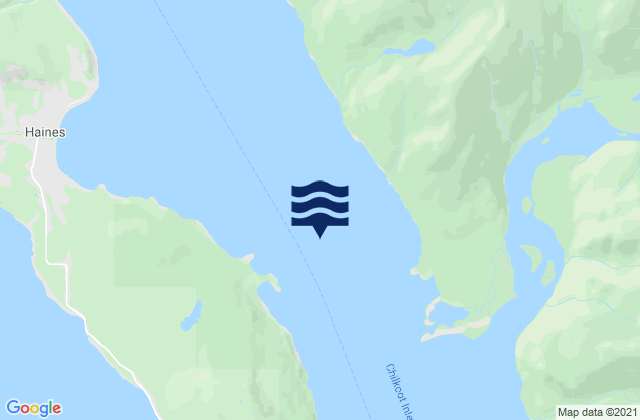 Karte der Gezeiten Battery Point, United States