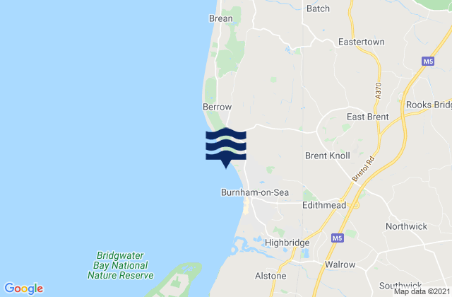 Karte der Gezeiten Beach Lighthouse Beach, United Kingdom