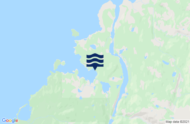 Karte der Gezeiten Bear Cove (Kachemak Bay), United States