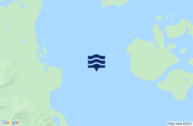 Karte der Gezeiten Beardslee Island, United States