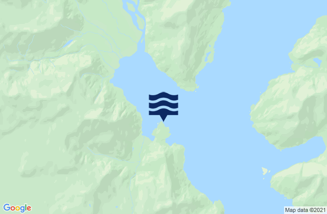 Karte der Gezeiten Beauty Bay (Nuka Bay), United States