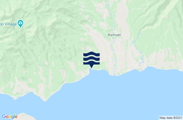 Karte der Gezeiten Benteng, Indonesia
