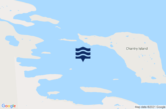 Karte der Gezeiten Bernard Harbour, Canada