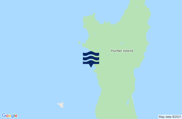 Karte der Gezeiten Big Duck Bay, Australia