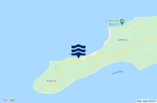 Karte der Gezeiten Bonasse pier, Trinidad and Tobago