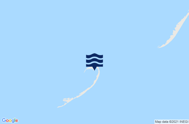 Karte der Gezeiten Breton Islands, United States