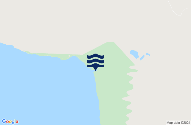 Karte der Gezeiten Broome, Australia