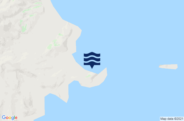 Karte der Gezeiten Bugle Point (Great Sitkin Island), United States