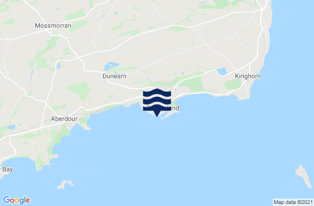 Karte der Gezeiten Burntisland, United Kingdom
