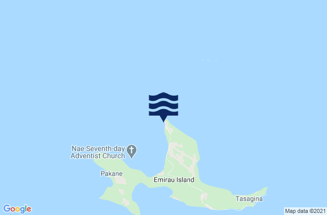 Karte der Gezeiten Cape Ballin, Papua New Guinea