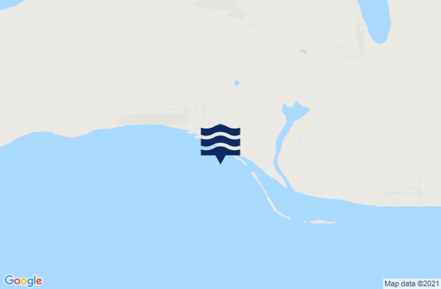 Karte der Gezeiten Cape Bounty, United States