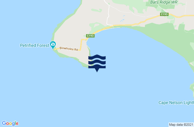 Karte der Gezeiten Cape Bridgewater, Australia