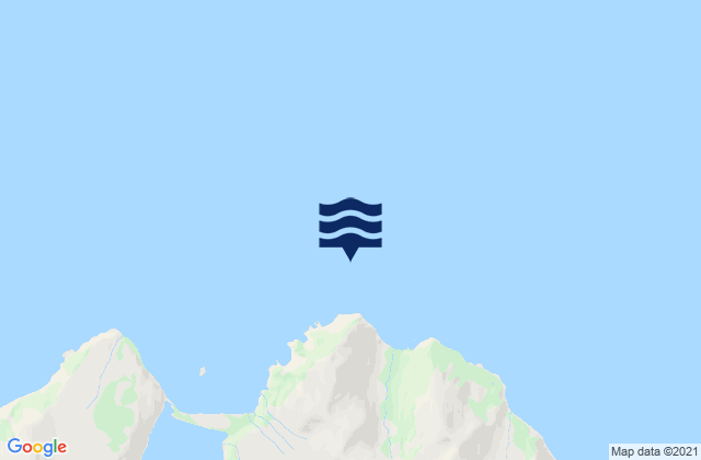 Karte der Gezeiten Cape Cheerful, United States