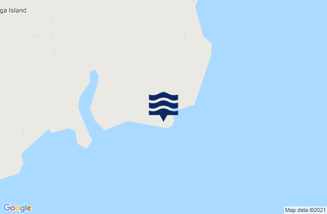 Karte der Gezeiten Cape Chlanak, United States