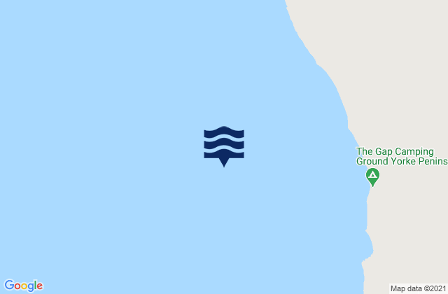 Karte der Gezeiten Cape Elizabeth, Australia