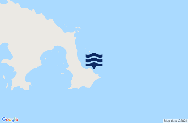 Karte der Gezeiten Cape Grey, Australia