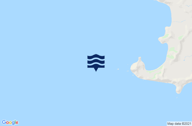 Karte der Gezeiten Cape Ikolik, United States