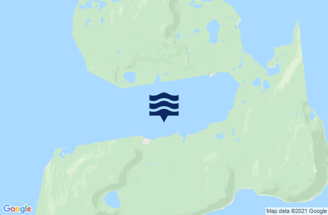 Karte der Gezeiten Cape Kakkiviak (Williams Harbour), Canada