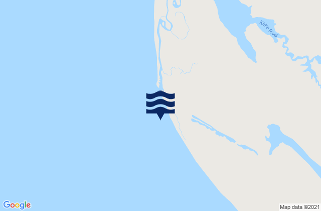 Karte der Gezeiten Cape Keerweer, Australia