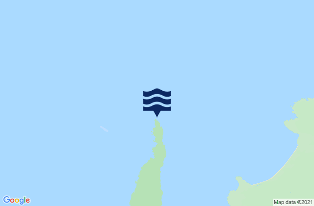Karte der Gezeiten Cape Keraudren, Australia