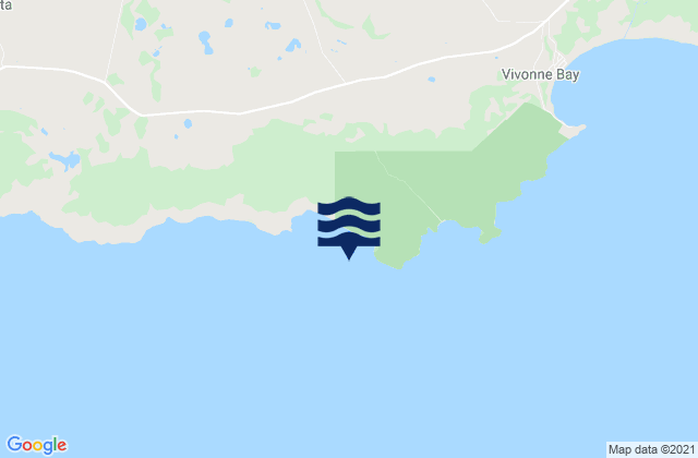Karte der Gezeiten Cape Kersaint, Australia