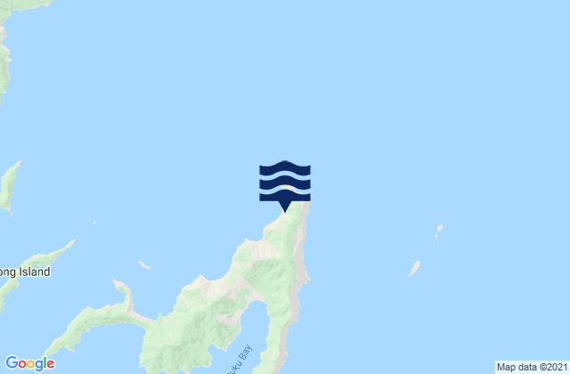 Karte der Gezeiten Cape Koamaru, New Zealand