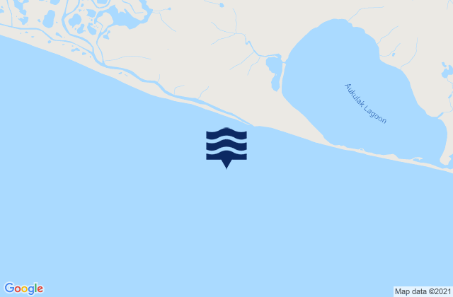 Karte der Gezeiten Cape Krusenstern, United States