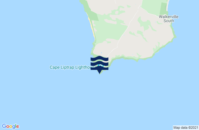 Karte der Gezeiten Cape Liptrap, Australia