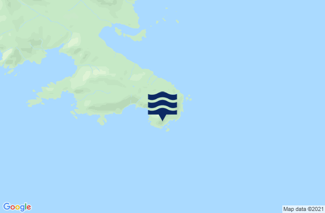 Karte der Gezeiten Cape Muzon, United States