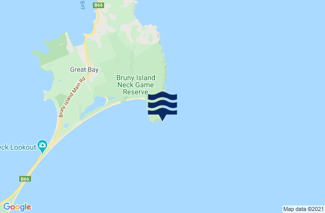 Karte der Gezeiten Cape Queen Elizabeth, Australia