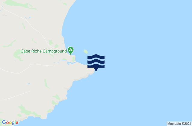 Karte der Gezeiten Cape Riche, Australia