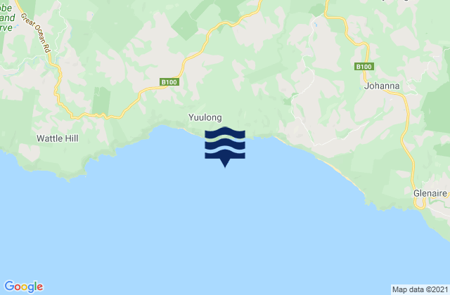 Karte der Gezeiten Castle Cove, Australia