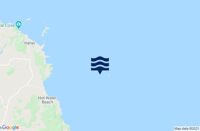 Karte der Gezeiten Castle Island, New Zealand