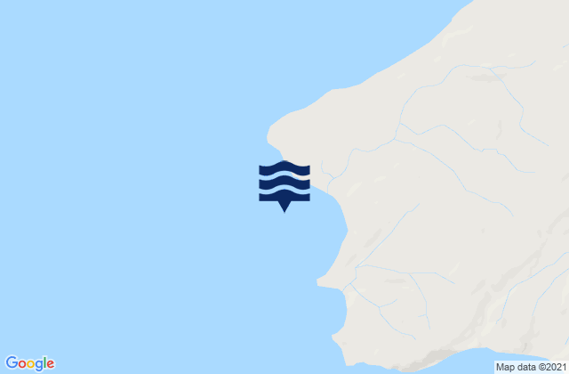 Karte der Gezeiten Chirikof Island, United States