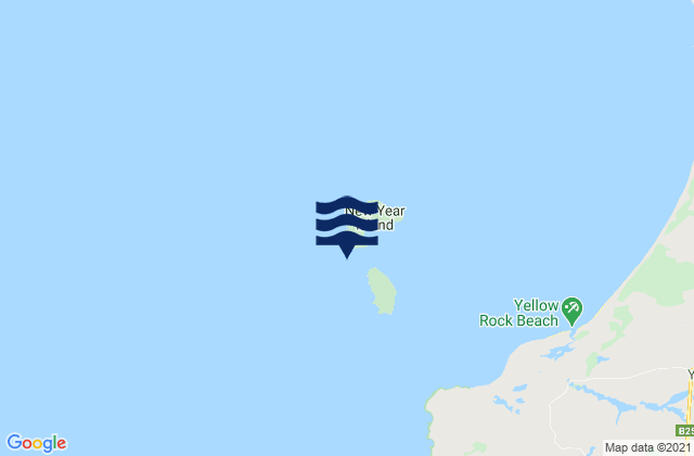 Karte der Gezeiten Christmas Island, Australia
