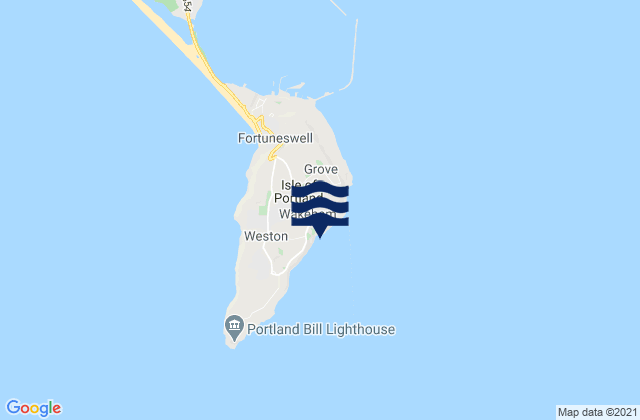 Karte der Gezeiten Church Ope Cove Beach, United Kingdom
