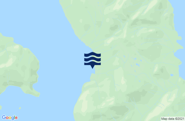 Karte der Gezeiten City and Borough of Wrangell, United States