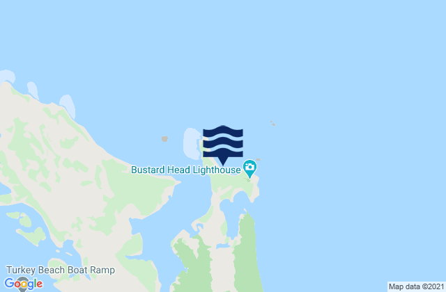 Karte der Gezeiten Clews Point, Australia